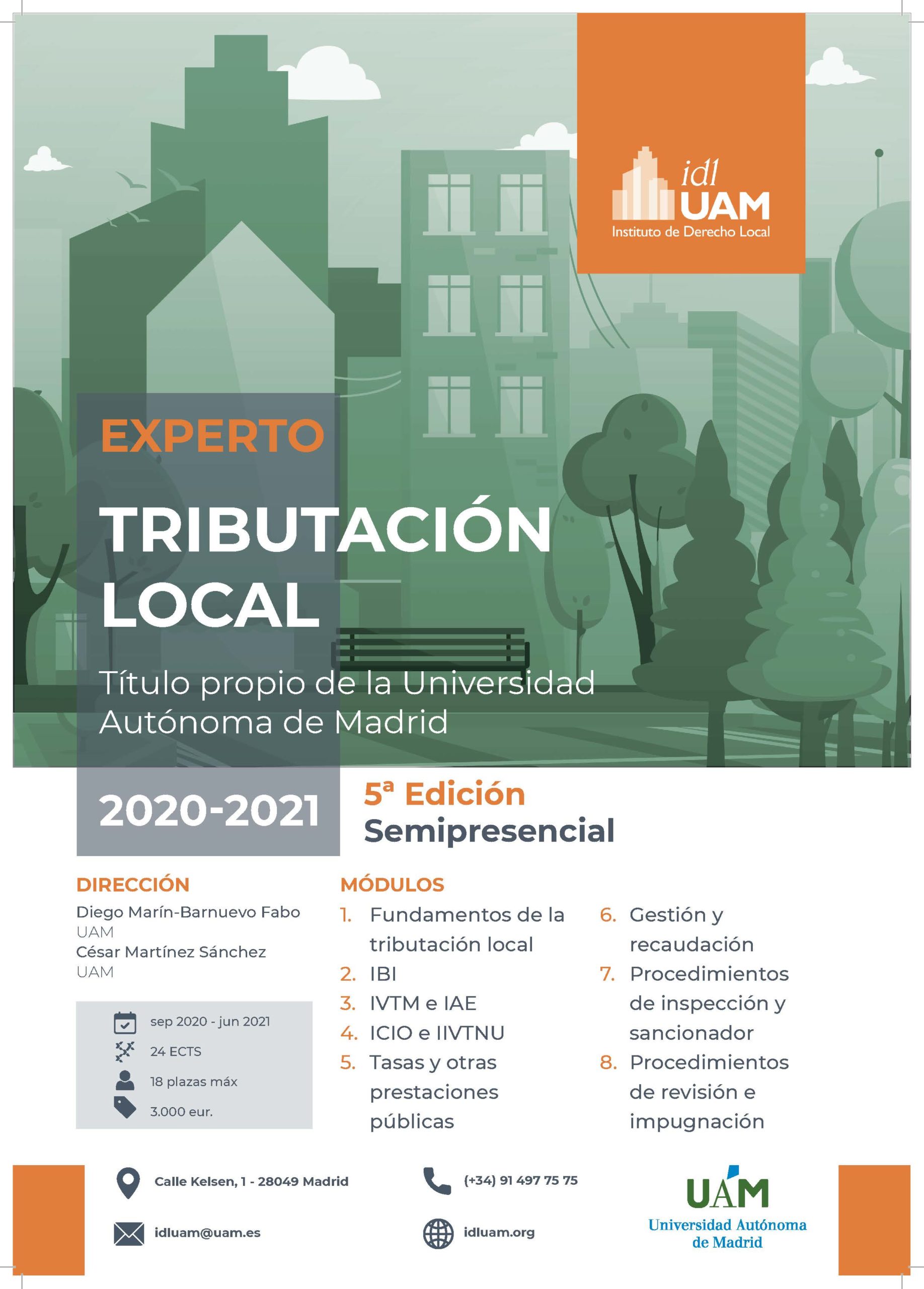 Cartel del Experto en Tributación Local