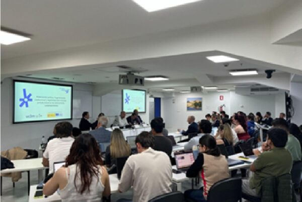 Fotografía del aula donde se llevaron a cabo las Jornadas JUSDEMOC