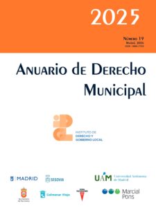 Portada del Anuario de derecho municipal